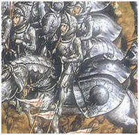 Polish heavy cavalry at the battle of Orsza